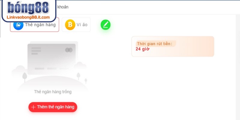 Rút tiền BONG88 về ví cá nhân hoặc thẻ cào mobile luôn linh hoạt