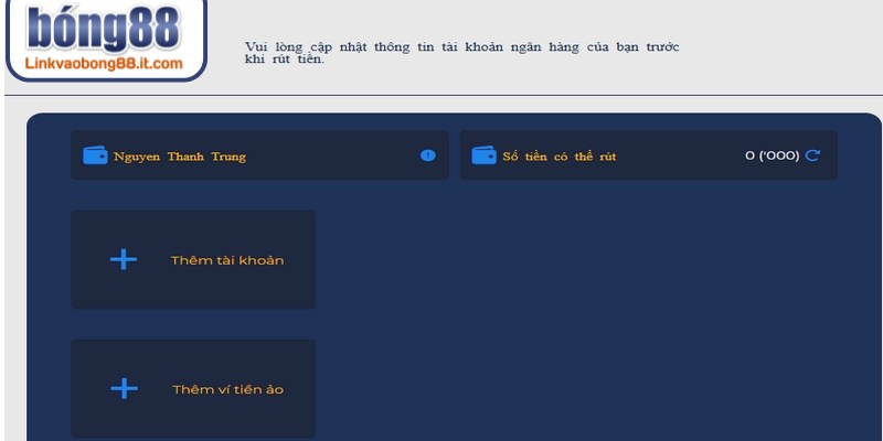 Rút tiền BONG88 ví điện tử mang lại nhiều lợi ích linh hoạt