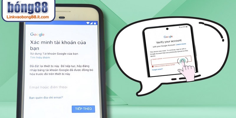 Kiểm tra trạng thái là bước cuối cùng trong việc xác minh tài khoản